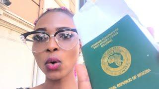 Finally collected my Nigeria passport at the Nigeria embassy in Rome