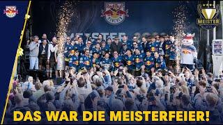 Das war die Meisterfeier der Red Bulls | Deutscher Eishockey Meister 2023 | EHC Red Bull München