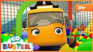 Go Bust-arr! | Go Gecko's Garage! | Go Buster | Kids Cartoons