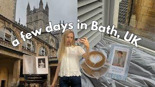 autumn travel diaries (rainy days, jane austen centre, & the roman baths)