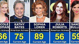 300 Senior Hollywood Actress AGE | in 2024 | The Ultimate List