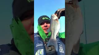 Ohio Bass Fishing: I might have been freezing but the fish didn’t care! #bassfishing