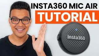 Insta360 Mic Air Review & Tutorial