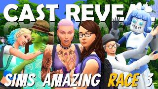 Love, Theft, and Robots?!  | MEET THE TEAMS of Sims Amazing Race 3 | The Sims 4