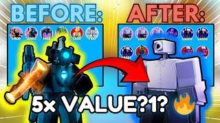 I TRANSFORMED My Fan’s Inventory!  PT.4 [Toilet Tower Defense]