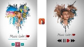 Music Love Photo Editing| Photo Editing - Autodesk Sketchbook Editing | Creative Liton