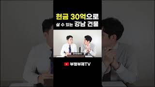 30억으로 살 수 있는 강남 건물