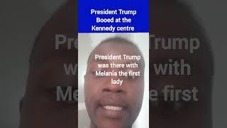 President Trump and Melania at the Kennedy Center