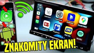 Bezprzewodowy CarPlay i Android Auto w radiu samochodowym 2 DIN Alpine iLX 705D