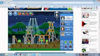 Let´s Play Angry Birds Friends Facebook,erste Schritte lv. 1-3