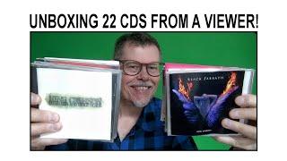 UNBOXING 22 CDS FROM A VIEWER!