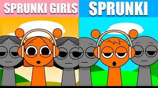 Incredibox Sprunki GIRLS vs  Sprunki BOYS New Mod