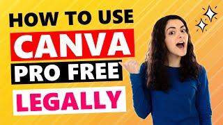 How to Get Canva Pro for Free Legally? - Canva Pro Team Invitation Link Creation Guide 2024 Working