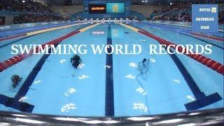 SWIMMING WORLD RECORDS (25)  WORLD RECORD (50) 100m backstroke 51.85 (relay) Ryan Murphy