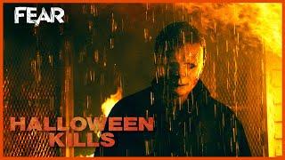 Michael Myers vs. Every Firefighter In Haddonfield | Halloween Kills (2021) | Fear