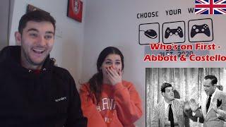 British Couple first time reaction to Who's on First - Abbott & Costello