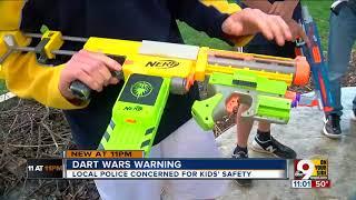 Nerf wars spark calls to Blue Ash police