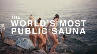 THE WORLD'S MOST PUBLIC SAUNA (Welcome To Finland #8)