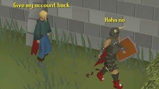 Leaking my Runescape Password (Players hack = they get PKed)