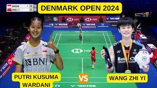 PUTRI KUSUMA WARDANI (INA) VS WANG ZHI YI (CHN) | DENMARK OPEN 2024