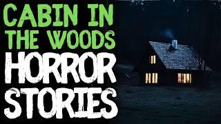 True Cabin in the Deep Woods Scary Horror Stories for Sleep | Black Screen With Rain Sounds