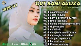 CUT RANI - DJ SALAHMU SENDIRI|DJ RINDU TAPI MALU DJ OBAT RINDUKU || DJ POP  MELAYU TANPA IKLAN