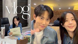 VLOG.드라마 촬영 가는 날은요l 촬영장 & 대기실 공개 l 얼마 안 남은 드라마 촬영 l 드라마 촬영날 루틴!!