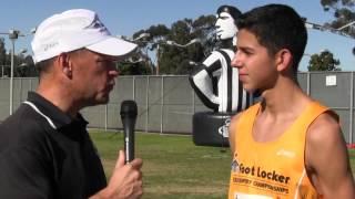 Foot Locker Nationals Boys Champion Grant Fisher