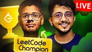 Live Chill stream with Leetcode Champion Rangey Raghav aka 18o3 | ICPSC Camp