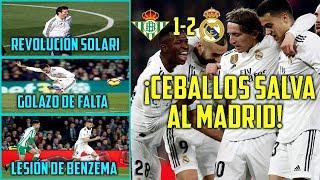 ¡CEBALLOS SALVA AL MADRID (1-2) | SOLARI CAMBIA EL SISTEMA | LESIÓN DE BENZEMA | MARCELO SUPLENTE