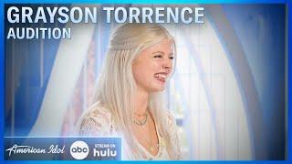 Grayson Torrence Wows With “Fall in Line” – Luke Bryan’s Favorite Audition of the Day? | Idol 2025