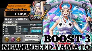 NEW BUFFED YAMATO GAMEPLAY | ONE PIECE BOUNTY RUSH | OPBR