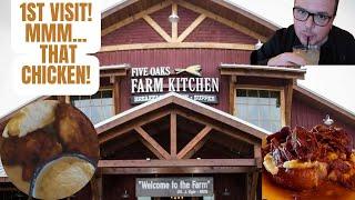 Five Oaks Farm Kitchen - FRIED CHICKEN & Pot Roast! YUM!! Sevierville, TN