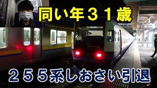 2024年3月16日ダイヤ改正により引退　特急しおさい９号自由席に乗車