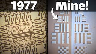 Speedrunning 30yrs of lithography technology