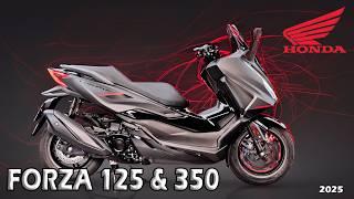 2025 Honda Forza 125 & Forza 350 - colors, features, specs, details