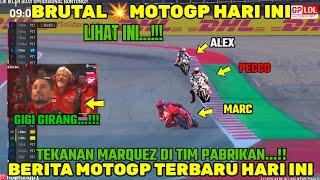 BRUTALBERITA MOTOGP HARI INI TEKANAN MARC MARQUEZ DI TIM DUCATI,MOTOGP HARI INI, MOTOGP 2025