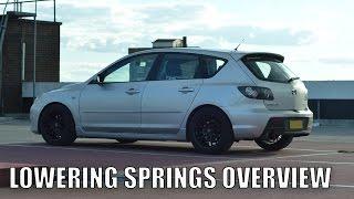 Lowering Springs Overview | Mazda 3 | Chasing Status | S03E12