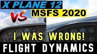 X-PLANE 12 vs MSFS FLIGHT MODEL: I'M SHOCKED!