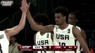 USA vs Canada | Fiba U17 | 7.5.24