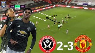 How Martial & Rashford EXPOSED Sheffield | Sheffield United vs Man United 2-3 | Tactical Analysis