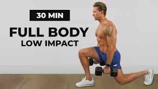 HIGH INTENSITY Low Impact Full Body Workout with Dumbbells