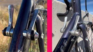 Are The Shimano Ultegra/600 Downtube Shifters Better Than The Dura Ace 7700 Shifters? Review!