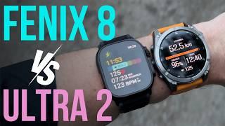 Garmin Fenix 8 vs  Apple Watch Ultra 2 Unterschiede liegen im Detail