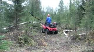 Atv log crane, load2