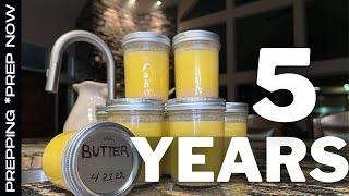 Buy Butter NOW And Preserve It With NO REFRIGERATION | Canning Butter | Prepping