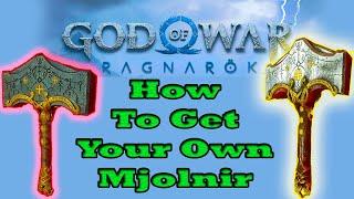 How To Get Mjolnir from God of War Ragnarök in REAL LIFE!