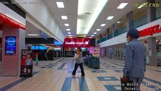 Walking Tour of Shoppers World Brampton Mall Ontario Canada 4K