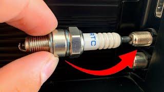 Insert a Spark Plug into the TV and be Amazed! Why Hasn't this Been Patented yet?