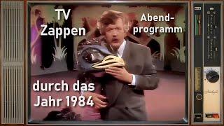 Zeitkapsel 1984:  Zappen durchs deutsche Fernsehen - Teil 2 Abendprogramm